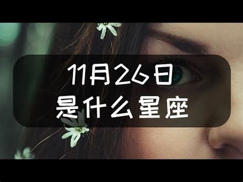 11/26星座